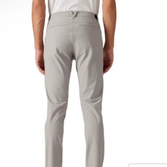 Rhône Monument 5 Pocket Golf Pants Fossil Grey W31xL30 - Picture 2 of 16